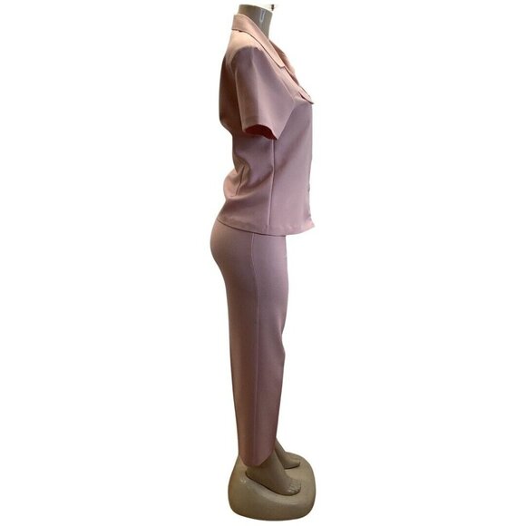 Nice Wear Pink 2 Piece Pant Set Size Small - Picture 3 of 6